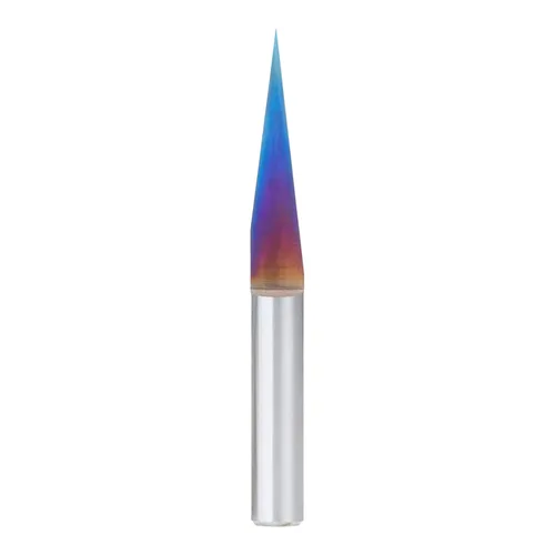 Miniatura 14 de Amana Tool Spektra Extreme Tool Life - Broca de carburo sólido recubierta para señalización y grabado, 45771-K, grabado de 30 grados, ancho de punta