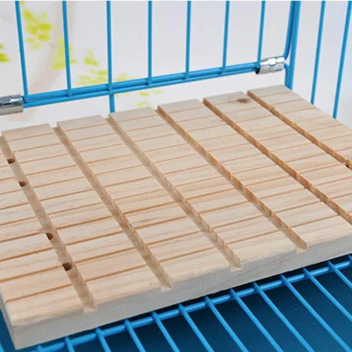 Miniatura 6 de Litewoo Juguetes masticables de madera para el cuidado de los dientes y garras de la tabla de arañazos de conejo, chinchilla, cobaya, conejo, A