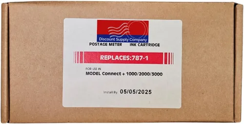 Miniatura 2 de Cartucho de tinta compatible con Pitney de volumen máximo #787-1 con garantía de 90 días para máquinas de correo de la serie Connect+ por Discount