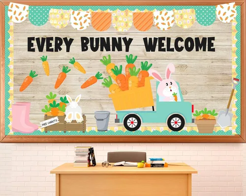 Miniatura 47 de Conjunto de Tablero de Anuncios Bombilla Keep Shining, Decoración Motivacional para el Aula, Regreso a la Escuela, Recortes de Papel Temáticos