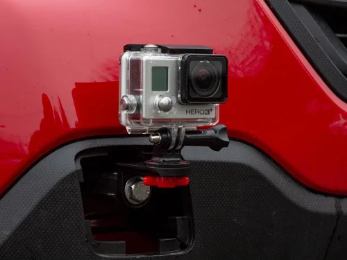 Miniatura 5 de CravenSpeed Soporte atornillable con gancho de remolque fácil para cámaras GoPro compatible con Porsche 911 [992] 2020-2023 Soporte de leva