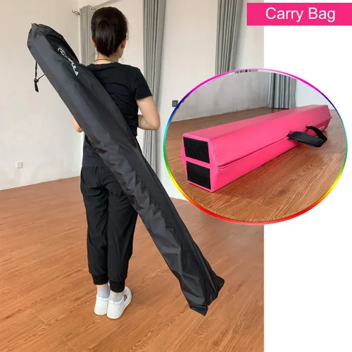 Miniatura 6 de MARFULA Balance Beam - Equipo de gimnasia de suelo plegable para niños, base antideslizante - de 6 a 10 pies para uso en gimnasio en casa