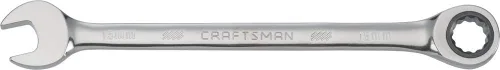 Llave de trinquete CRAFTSMAN, métrica, 15mm, 72 dientes, 12 puntas (CMMT42573)