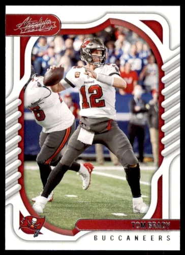 2022 Panini Absolute Retail #78 Tom Brady Tampa Bay Buccaneers Official NFL Football Card in Raw (NM or Better) Condition