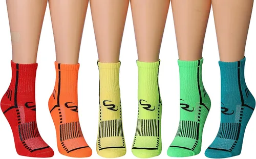 Miniatura 6 de RONNOX 12 pares de calcetines para correr y deportes atléticos para mujer