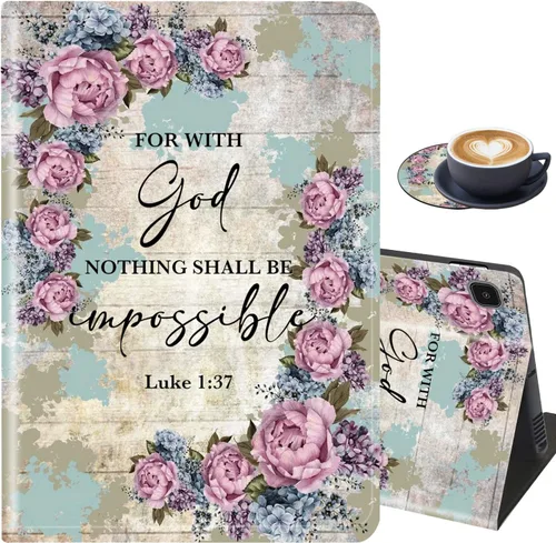 Miniatura 12 de Funda y posavasos para Samsung Galaxy Tab A7 Lite 2021, soporte ajustable a prueba de golpes para Samsung Tab A7 Lite de 8.7 pulgadas