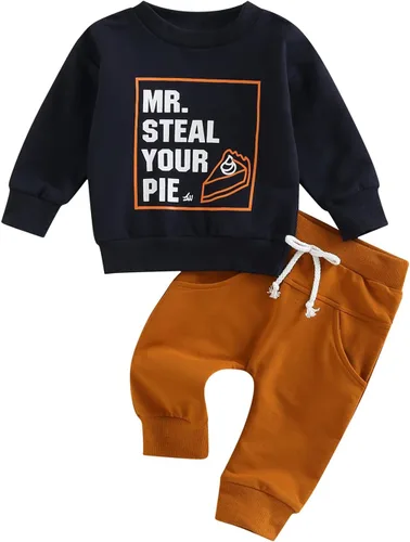 Miniatura 50 de Ropa de bebé niño 3 6 9 12 18 24M 3T Conjunto de pantalones con capucha patchwork sudadera con capucha pantalones de rayas traje de otoño invierno