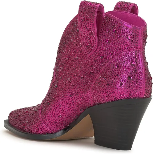 Miniatura 6 de Jessica Simpson Botines puntiagudos de gamuza para mujer