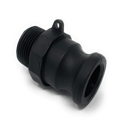 Miniatura 5 de Gloxco Acoplamiento de leva y ranura de polipropileno tipo F, adaptador Camlock macho de 1-1/4" x NPT macho de 1-1/4" (CAM-12-F-PP)