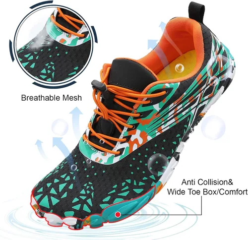 Miniatura 5 de L-RUN Zapatos de agua atléticos para senderismo para hombre y mujer