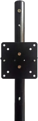 Soporte para diana de dardos negro, unisex, soporte portátil para trípode de viaje, móvil y ajustable en altura, trípode plegable para TV y altavoz,