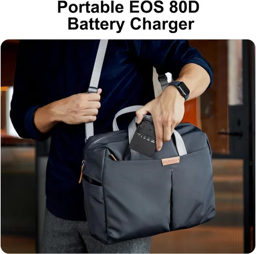 Miniatura 7 de Cargador de batería LC-E6 LC-E6E LP-E6N para Canon EOS R R5 R6 5D Mark II 5D Mark III 5D Mark IV 5DS 5DS R 6D 6Da 6D Mark II 7D 7D Mark II 60DA 60D