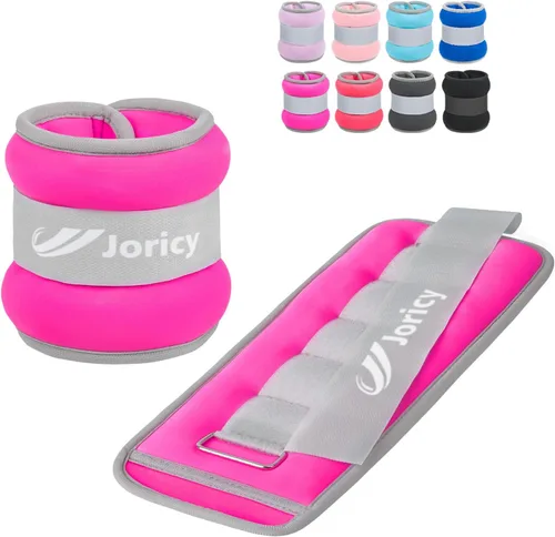 Miniatura 32 de Ankle Weights A Pair of 1/2/3/4/6/8/10/12/20 LBS Wrist Leg Arm Weights for Women Men with Adjustable Straps, Strength weighted for Physical Therapy