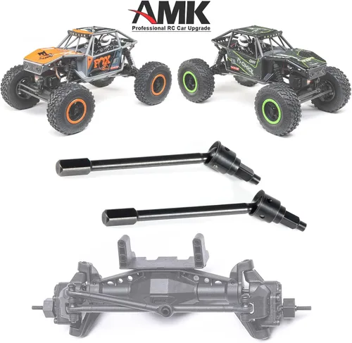 Miniatura 2 de UTB18 RC eje de transmisión delantero y trasero CVD eje para eje axial RC Crawler 1/18 UTB18 Capra Unlimited Trail Buggy RTR pieza de actualización