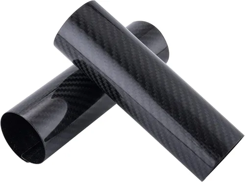 Miniatura 7 de Cubierta protectora de horquilla delantera de fibra de carbono para motocicleta, protector de amortiguador, polainas de protección de caperuanos