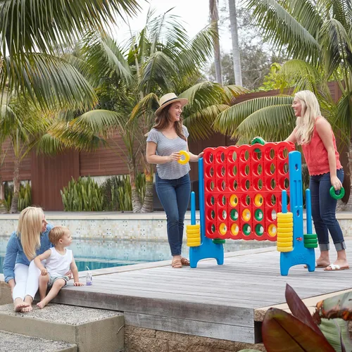 Miniatura 11 de ECR4Kids Jumbo 4-To-Score, Juego Gigante, Surtido