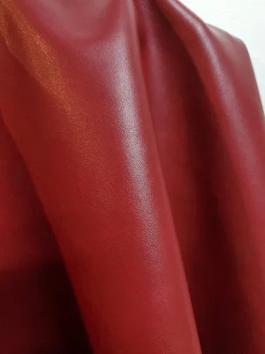 Miniatura 26 de NAT Leathers Café Nubuck Pulido Suave Piel Sintética Vegana de Poliuretano Aprobada por Peta 1 Yarda (91 cm de Largo x 137 cm de Ancho) Piel