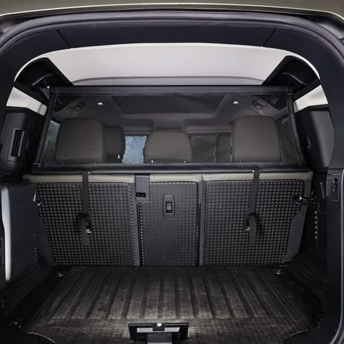 Miniatura 4 de YIWANG Bolsa de almacenamiento de tela negra para maletero de automóvil, bolsa de almacenamiento para Land Rover Defender 110 2020-2022 Accesorios
