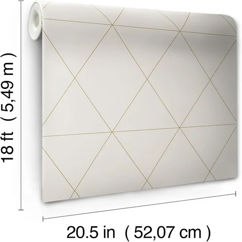 Miniatura 9 de Scott Living Papel pintado autoadhesivo de doble toma, color gris