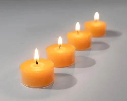 Miniatura 2 de The Beeswax Co - Velas de cera de abejas ligeras, perfumadas a miel natural, para el hogar, larga duración y ecológicas, mecha de algodón