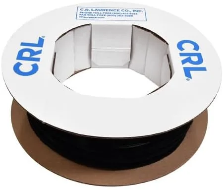 Miniatura 4 de CRL W125C - Burlete para puerta de tienda de 0.250 pulgadas (0.248 in) - 100 pies