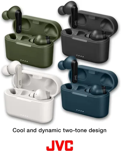 Miniatura 3 de JVC RIPTIDZ - Audífonos inalámbricos con sensor táctil, uso de un solo oído, IPX5, Bluetooth 5.1, batería de larga duración (hasta 30 horas), HAA9TB