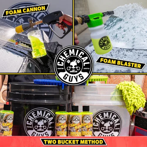 Miniatura 11 de Chemical Guys Tough Mudder - Jabón espumoso resistente para lavado de autos, jabón para cañones de espuma, pistolas de espuma o cubetas - Seguro