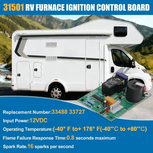 Miniatura 4 de 31501 33488 33727 Placa de Control de Circuito de Ignición para Estufa de Gas de RV Compatible con Atwood & Dometic Placa de Ignición de Estufa