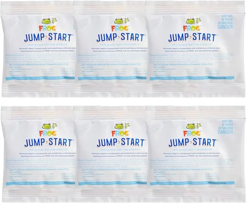 Miniatura 12 de FROG Jump Start para jacuzzis – El choque de cloro de arranque elimina los contaminantes orgánicos y establece el nivel de cloro – Instalación