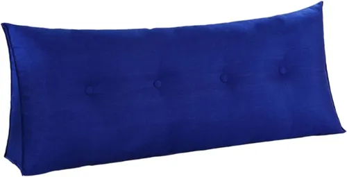 Miniatura 5 de Almohada de cuña para dormir, cojín grande con funda de almohada extraíble, cojín triangular para soporte de espalda para cama o sofá tamaño King