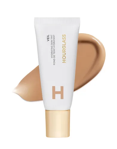 Hourglass Veil hidratante con color para la piel, humectante tintado con aspecto de rocío, beneficios de maquillaje y cuidado de la piel, ligero, 7