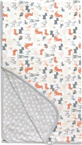 Miniatura 92 de Copper Pearl Manta de bebé jumbo de 3 capas: edredones suaves para niños y niñas Transpirable, acogedora manta para niños pequeños Edredón