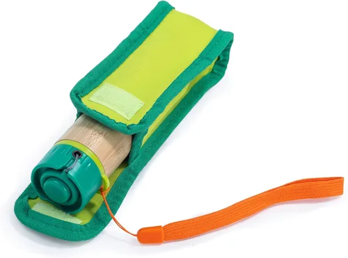 Miniatura 3 de Hape Linterna de mano con funda, hecha de bambú, diversión de la naturaleza, juguetes al aire libre