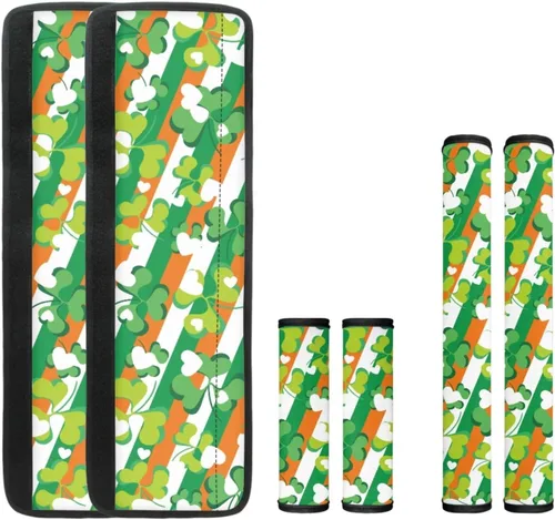 Miniatura 25 de 6 fundas para manija de puerta de refrigerador de Acción de Gracias, cubierta de manija de nevera de otoño, hoja de arce, protector de manija