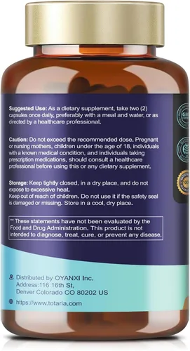 Miniatura 8 de AREDS 2 Vitaminas para los ojos y extracto mineral de arándano Omega-3, vitamina ocular para personas mayores, salud macular y ojo seco, vitaminas