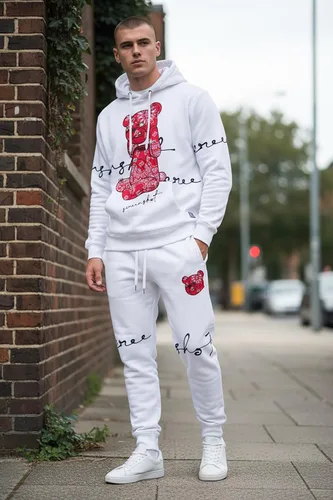 Miniatura 112 de SCREENSHOT Sudadera urbana de forro polar para hombre, diseño de dibujos animados de animación, parche bordado de gel