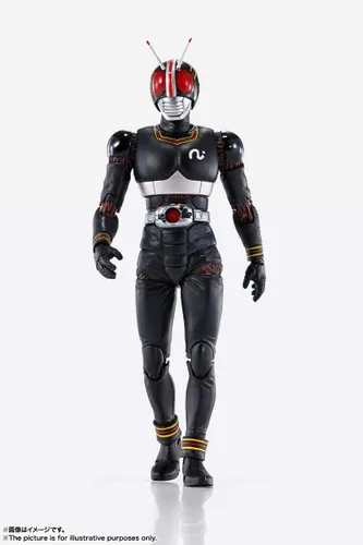 Miniatura 6 de S.H. Figuarts (método de tallado de hueso verdadero) Kamen Rider Black, aprox. 5.9 pulgadas (5.906 in), ABS y PVC prepintada figura de acción