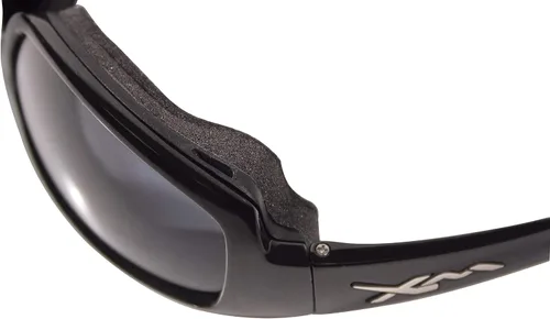Miniatura 7 de Wiley X Airrage - Marco negro brillante con lentes de espejo polarizadas