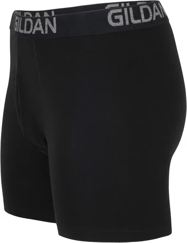 Miniatura 4 de Gildan - Calzoncillos tipo bóxer elásticos de algodón para hombre, paquete múltiple
