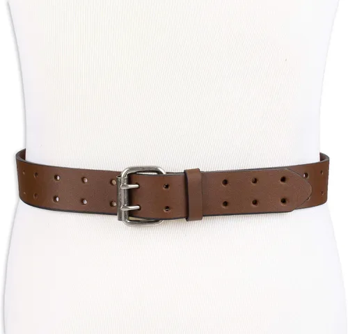 Miniatura 5 de Dickies - Cinturón de cuero para hombre con hebilla de doble punta