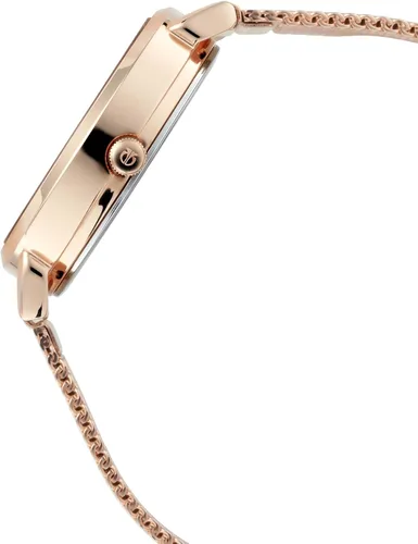 Miniatura 3 de Titan Sparkle Reloj de vestir multifuncional para mujer con cristales Swarovski cuarzo, resistente al agua, banda de malla