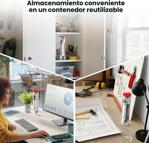 Miniatura 7 de Cable Matters Paquete de 200 bridas para cables para interiores y exteriores, 6, 8, 12 pulgadas, de nailon autobloqueante, varios tamaños