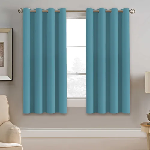 Miniatura 156 de H.VERSAILTEX - Cortinas blackout con aislamiento térmico y ojales en la parte superior, para patios, puertas correderas y división de habitaciones