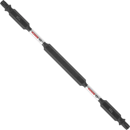 Miniatura 13 de Bosch ITDET25601 Broca Impact Tough, 1 pieza, 6 pulgadas, torque 25, de doble punta para destornillador eléctrico (Paquete de 2)