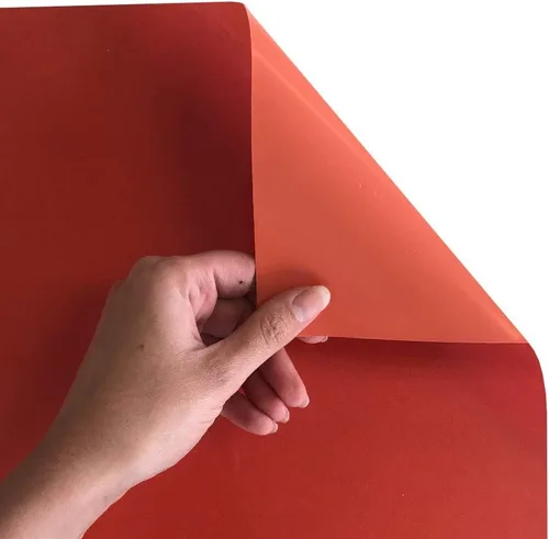 Miniatura 2 de Siser StripFlock Pro HTV Rollo de 12 x 1 yarda (naranja) – Vinilo texturizado de transferencia de calor – para uso con cortadores Siser, Cricut