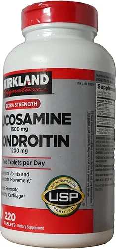 Miniatura 5 de Kirkland Signature Glucosamina y condroitina, 220 tabletas (paquete de 4)
