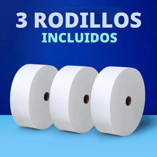 Miniatura 5 de Charmin Papel higiénico ultra suave, 3 rollos de repuesto Forever Rolls, 2 capas de papel de baño, 3 rollos
