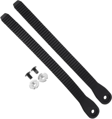 BESPORTBLE Hebilla universal para patines en línea: 2 piezas de repuesto zapatos de patinaje correa de energía con tornillos Tuercas Kit de