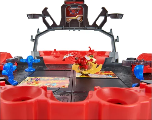 Miniatura 10 de Bakugan Arena de batalla con Dragonoide exclusivo de ataque especial, figura de acción giratoria personalizable y set de juego, juguetes para niños