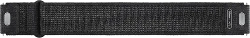 Miniatura 4 de Samsung Correa de tela para Galaxy Watch serie 6, 5, 4, ancha, de nailon, correa de repuesto reflectante para reloj inteligente para hombres y Negro